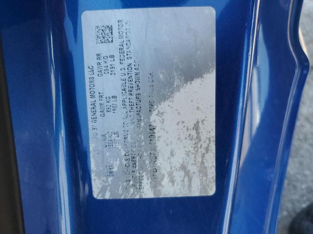 1G1FB1RS7J0110147 - 2018 CHEVROLET CAMARO LT 蓝色 照片 12