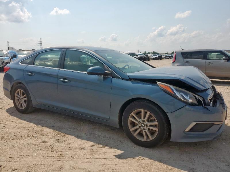 5NPE24AF2GH354402 - 2016 HYUNDAI SONATA SE 蓝色 照片 4