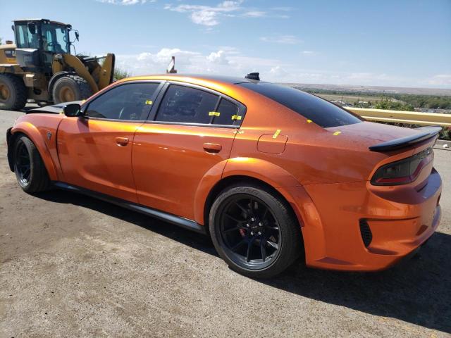 2C3CDXL9XGH265569 - 2016 DODGE CHARGER SRT HELLCAT ORANGE photo 2