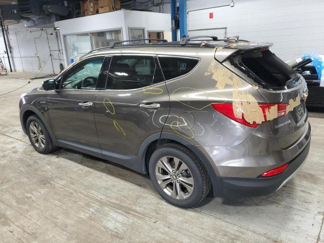 5XYZUDLBXEG162588 - 2014 HYUNDAI SANTA FE S BROWN photo 2