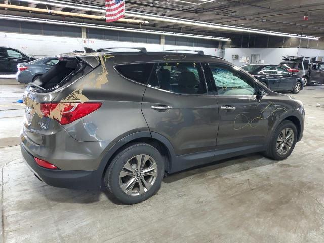 5XYZUDLBXEG162588 - 2014 HYUNDAI SANTA FE S BROWN photo 3