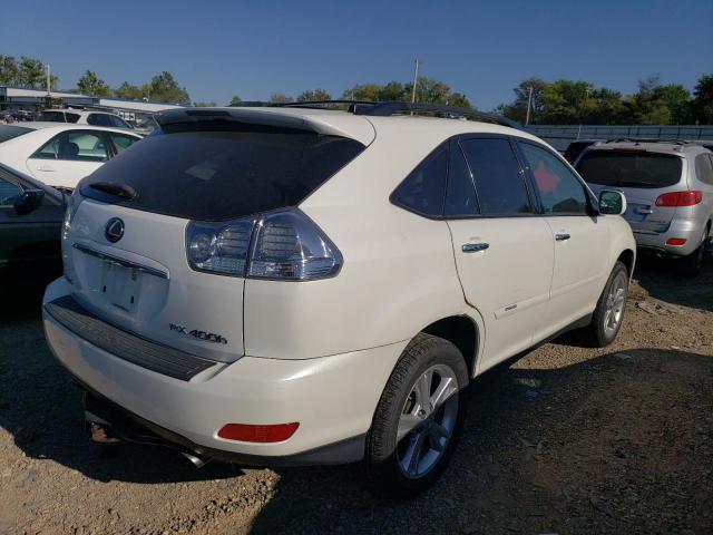 JTJHW31U382856586 - 2008 LEXUS RX 400H WHITE photo 3