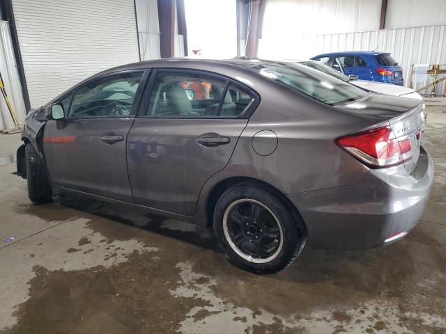 19XFB2F88DE264982 - 2013 HONDA CIVIC EX GRAY photo 2