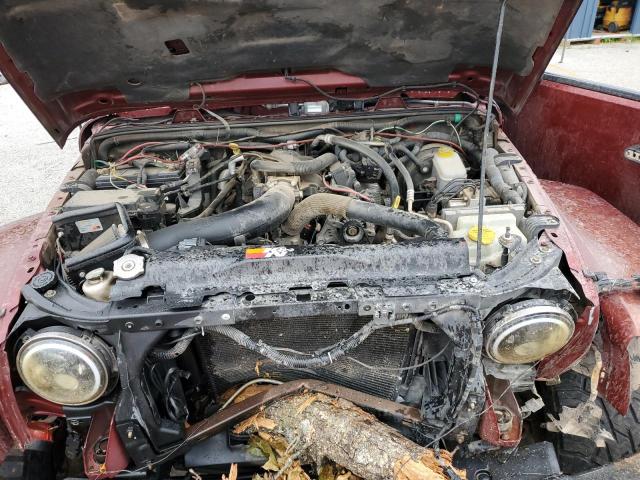 1J4BA5H13AL146239 - 2010 JEEP WRANGLER UNLIMITED SAHARA MAROON photo 12