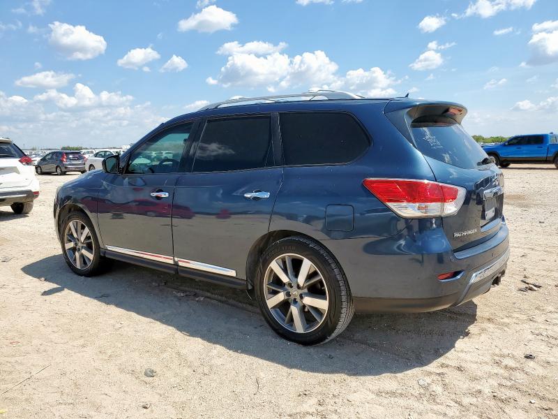 5N1AR2MN3EC662815 - 2014 NISSAN PATHFINDER S ლურჯი ფოტო 2