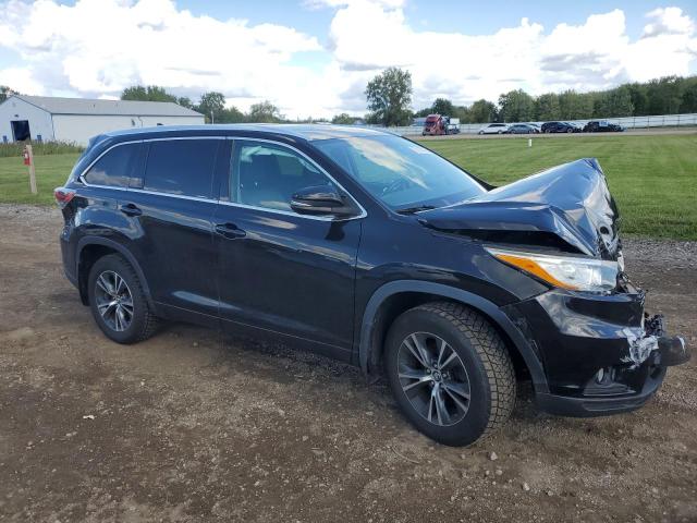 5TDJKRFH3GS348947 - 2016 TOYOTA HIGHLANDER XLE 黑色 照片 4