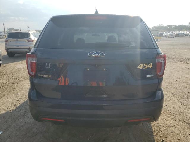 1FM5K8AR7HGC57098 - 2017 FORD EXPLORER POLICE INTERCEPTOR Bleu photo 6