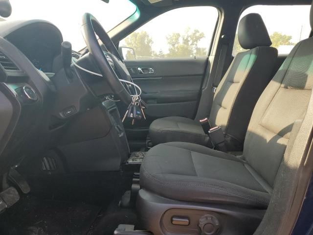 1FM5K8AR7HGC57098 - 2017 FORD EXPLORER POLICE INTERCEPTOR Bleu photo 7