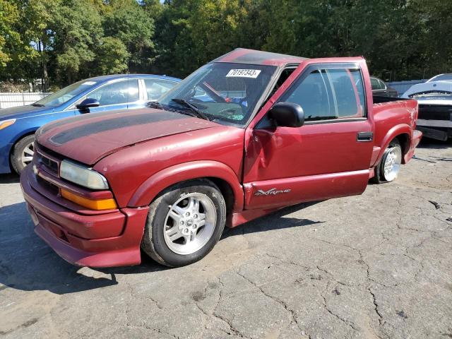 1GCCS19X038109254 - 2003 CHEVROLET S TRUCK S10 RED photo 1