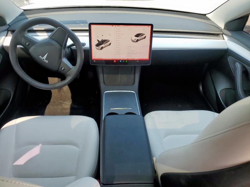 5YJ3E1EA1NF321415 - 2022 TESLA MODEL 3 WHITE photo 8