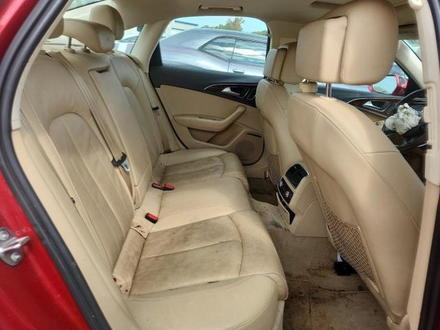 WAUGFBFCXEN143720 - 2014 AUDI A6 PREMIUM PLUS RED photo 10