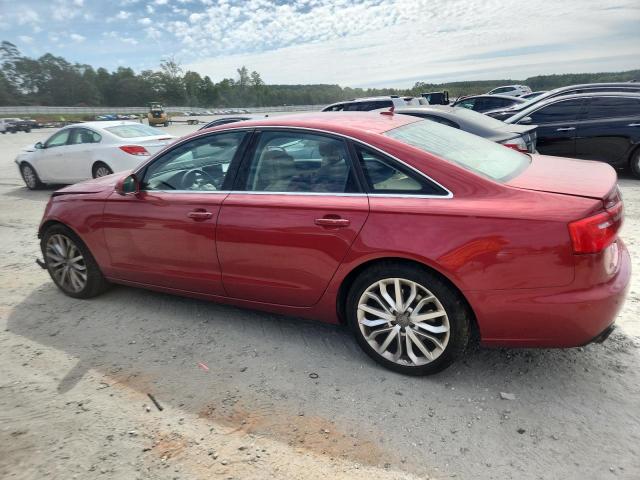 WAUGFBFCXEN143720 - 2014 AUDI A6 PREMIUM PLUS RED photo 2