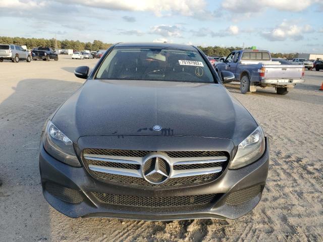 55SWF4KB0FU030638 - 2015 MERCEDES-BENZ C 300 4MATIC GRAY photo 5