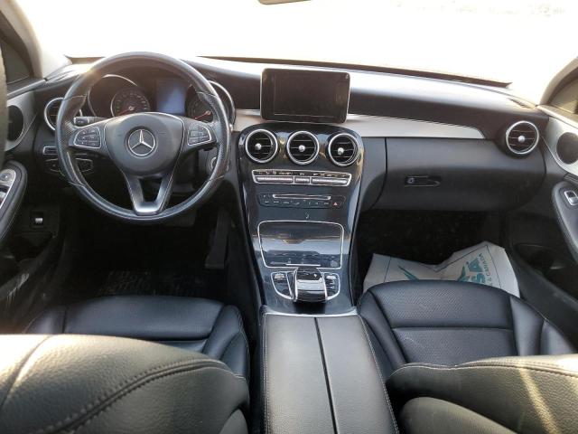 55SWF4KB0FU030638 - 2015 MERCEDES-BENZ C 300 4MATIC GRAY photo 8