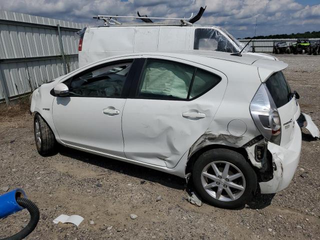 JTDKDTB33D1046671 - 2013 TOYOTA PRIUS C WHITE photo 2