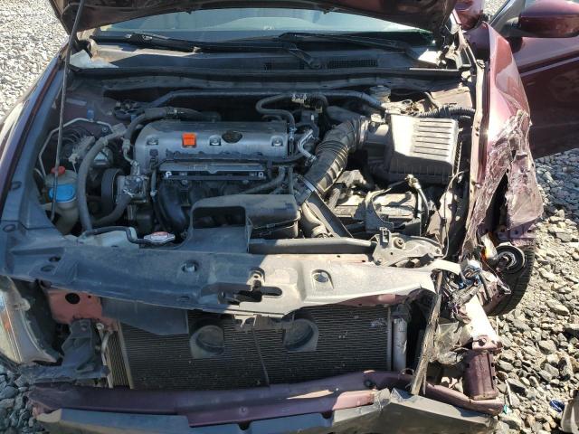 1HGCP2F83BA075937 - 2011 HONDA ACCORD EXL BURGUNDY photo 11
