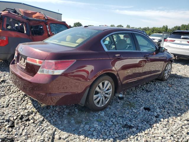 1HGCP2F83BA075937 - 2011 HONDA ACCORD EXL BURGUNDY photo 3