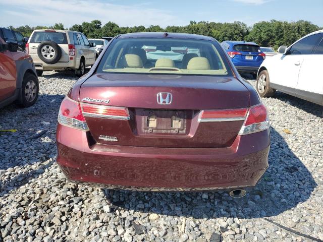 1HGCP2F83BA075937 - 2011 HONDA ACCORD EXL BURGUNDY photo 6
