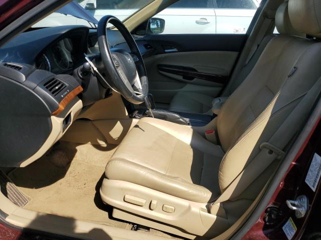 1HGCP2F83BA075937 - 2011 HONDA ACCORD EXL BURGUNDY photo 7