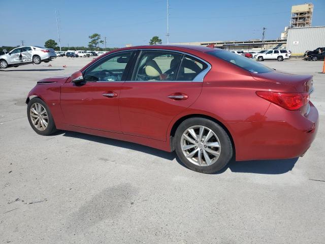 JN1BV7AP5FM339341 - 2015 INFINITI Q50 BASE წითელი ფოტო 2