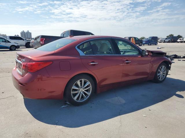 JN1BV7AP5FM339341 - 2015 INFINITI Q50 BASE წითელი ფოტო 3