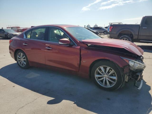 JN1BV7AP5FM339341 - 2015 INFINITI Q50 BASE წითელი ფოტო 4