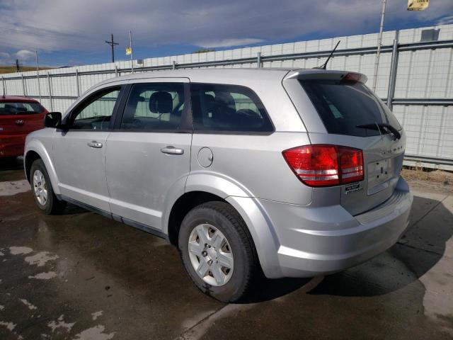 3C4PDCAB2CT390417 - 2012 DODGE JOURNEY SE SILVER photo 2