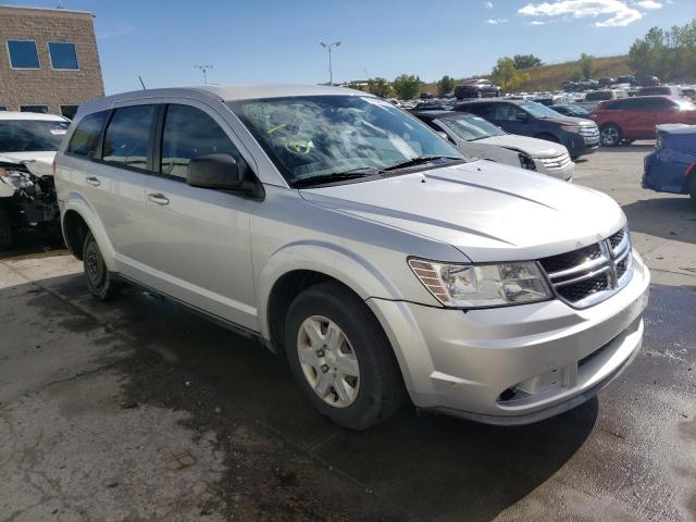 3C4PDCAB2CT390417 - 2012 DODGE JOURNEY SE SILVER photo 4