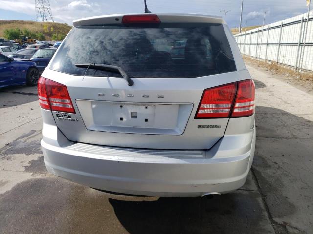 3C4PDCAB2CT390417 - 2012 DODGE JOURNEY SE SILVER photo 6