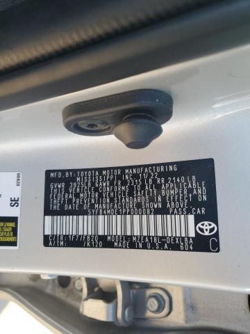 5YFB4MDE1PP000082 - 2023 TOYOTA COROLLA LE Gümüş foto 12