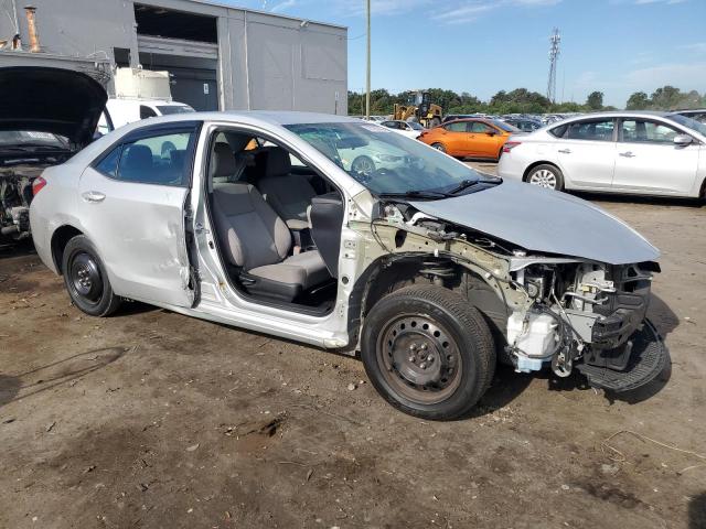 2T1BURHEXGC741760 - 2016 TOYOTA COROLLA L SILVER photo 4