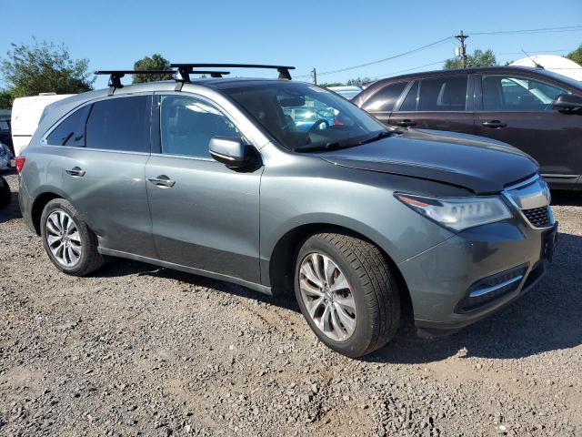 5FRYD4H69GB023021 - 2016 ACURA MDX TECHNOLOGY GREEN photo 4