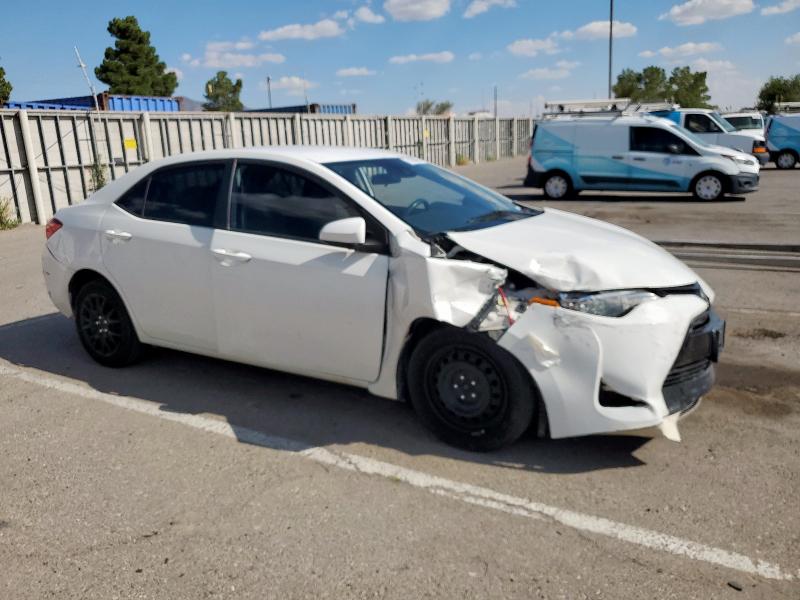 2T1BURHE5HC782248 - 2017 TOYOTA COROLLA L WHITE photo 4