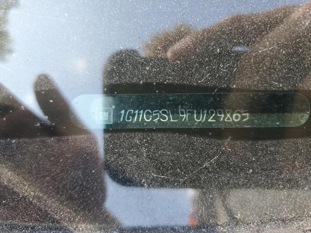 1G11C5SL9FU129865 - 2015 CHEVROLET MALIBU 1LT Ağ foto 12