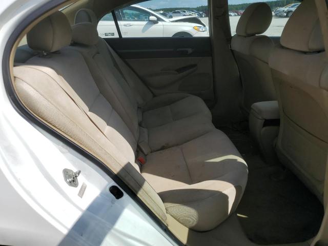 2HGFA15817H303307 - 2007 HONDA CIVIC EX WHITE photo 10
