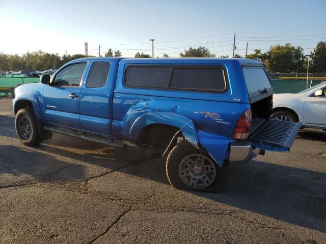 5TEUU42N85Z143291 - 2005 TOYOTA TACOMA ACCESS CAB Көк фото 2