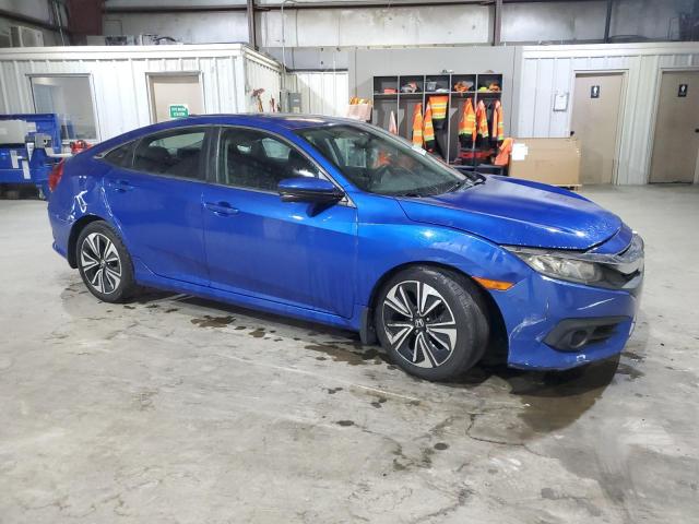 19XFC1F31HE204057 - 2017 HONDA CIVIC EX BLUE photo 4