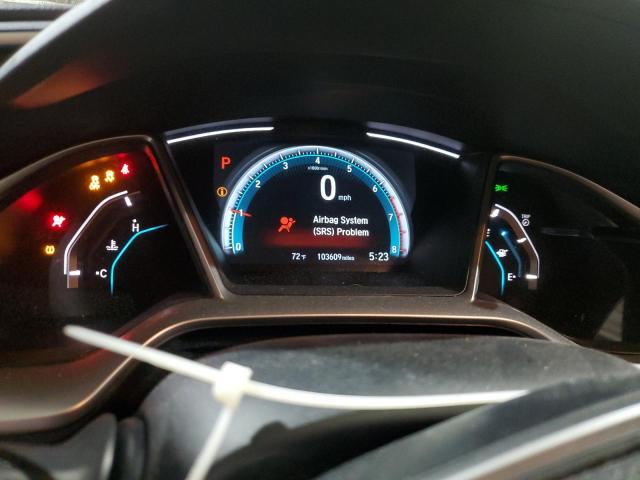 19XFC1F31HE204057 - 2017 HONDA CIVIC EX BLUE photo 9