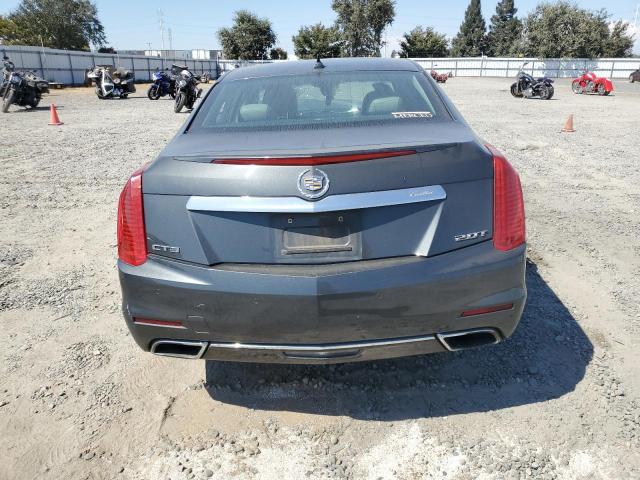 1G6AP5SX0E0129647 - 2014 CADILLAC CTS GRAY photo 6