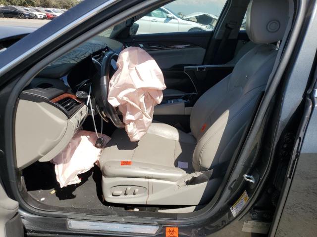 1G6AP5SX0E0129647 - 2014 CADILLAC CTS GRAY photo 7