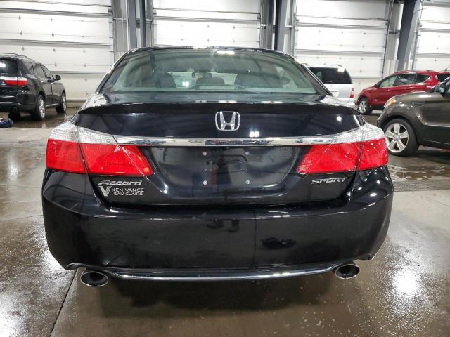 1HGCR2F57FA236988 - 2015 HONDA ACCORD SPORT შავი ფოტო 6