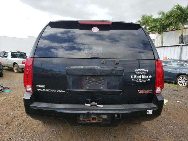 1GKFK16317J241702 - 2007 GMC YUKON XL K1500 BLACK photo 6