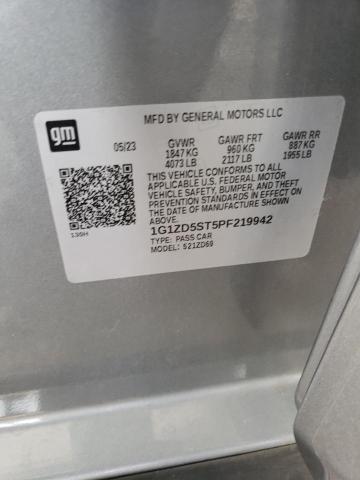 1G1ZD5ST5PF219942 - 2023 CHEVROLET MALIBU LT GRAY photo 13