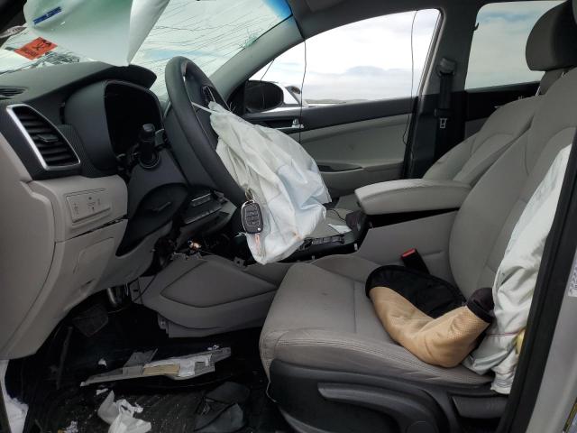 KM8J2CA45KU045573 - 2019 HYUNDAI TUCSON SE SILVER photo 7