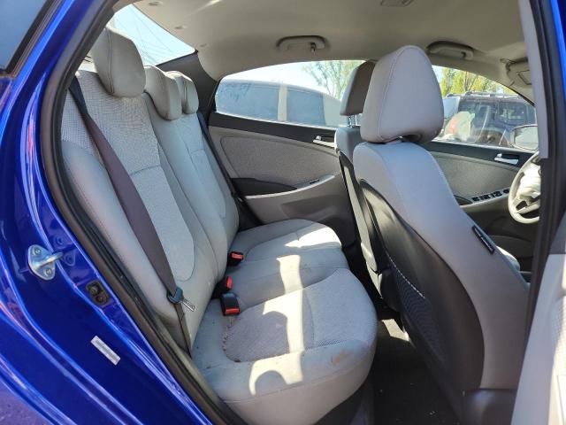 KMHCT4AE4EU759848 - 2014 HYUNDAI ACCENT GLS 蓝色 照片 10
