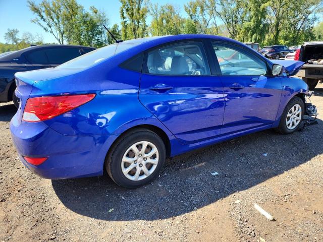 KMHCT4AE4EU759848 - 2014 HYUNDAI ACCENT GLS 蓝色 照片 3