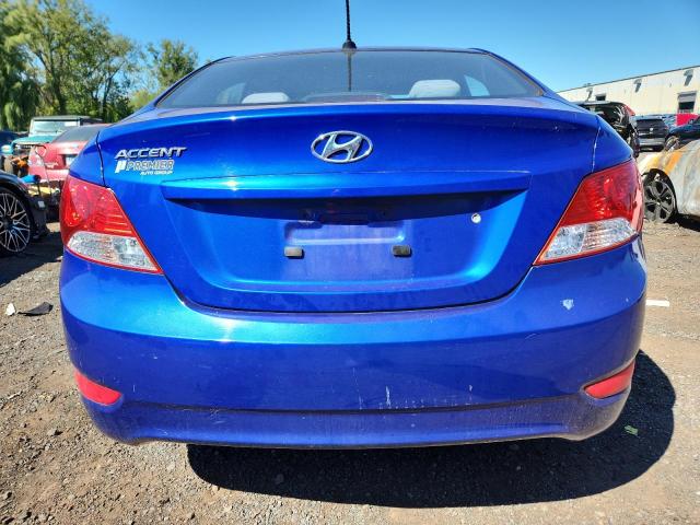 KMHCT4AE4EU759848 - 2014 HYUNDAI ACCENT GLS 蓝色 照片 6