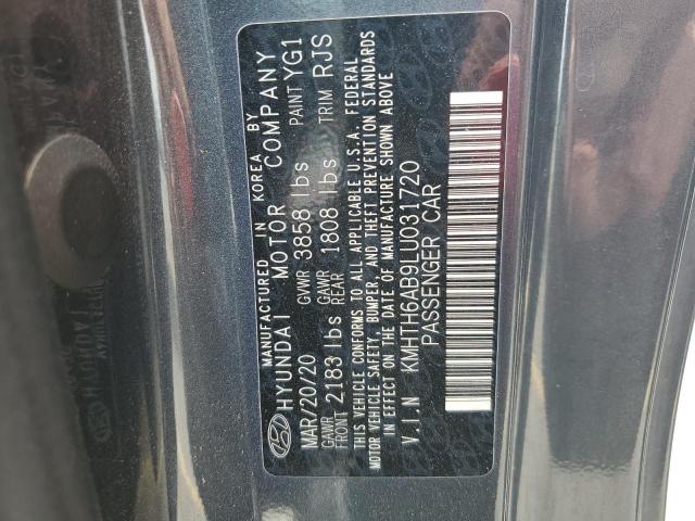 KMHTH6AB9LU031720 - 2020 HYUNDAI VELOSTER TURBO 石墨色 照片 13