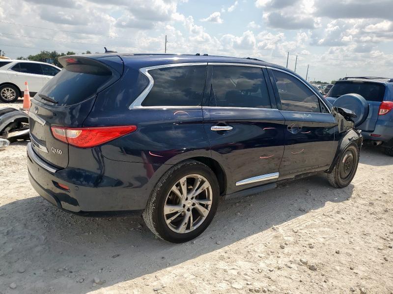 5N1AL0MN3FC528703 - 2015 INFINITI QX60 BLUE photo 3