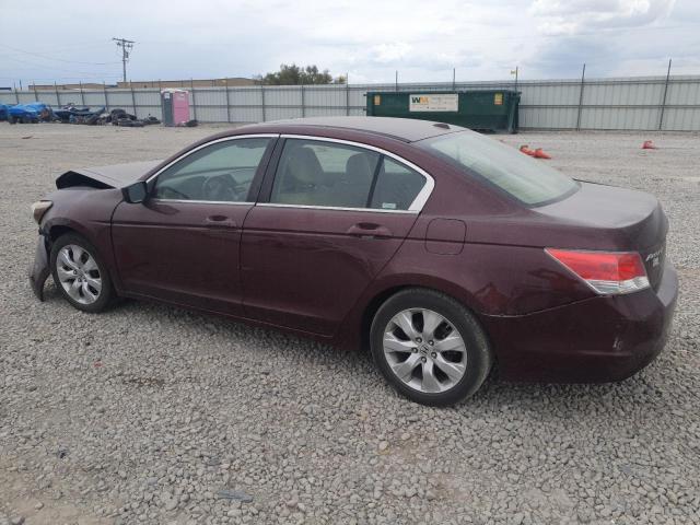 1HGCP2F86AA059083 - 2010 HONDA ACCORD EXL BURGUNDY photo 2